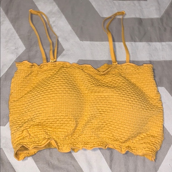 Target Tops - Mustard colored Bando✨